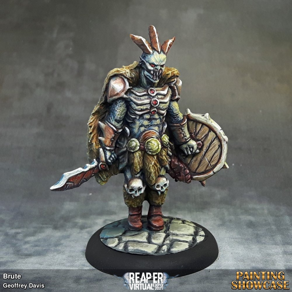 Gaming figure from Gloomhaven board game.  